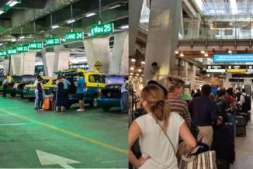 司機嫌便宜 乘客嫌太貴 曼谷機場鬧德士荒