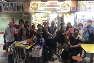 癌末攤販發起請長者吃叻沙活動回饋社區　多名善心人不留名捐面