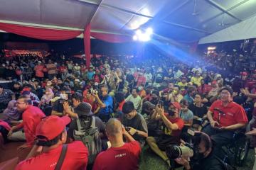 【直播】雪蘭莪「超級群眾大會」 反對黨巨頭同台沖選情