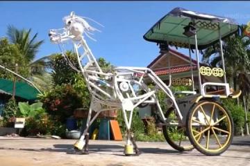 越南農民研發一匹鐵馬 助推動當地農業發展