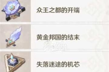 《原神》沙上樓閣史話解析