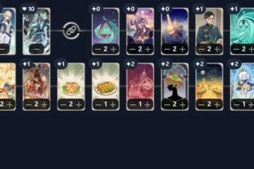 原神七聖召喚琴劍鬼召喚鋪場卡組推薦